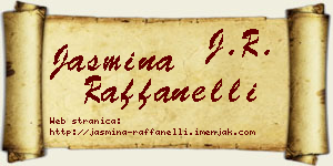 Jasmina Raffanelli vizit kartica